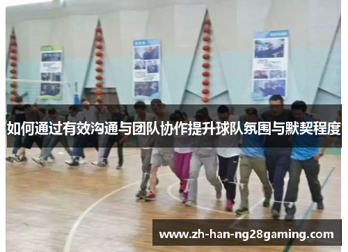 如何通过有效沟通与团队协作提升球队氛围与默契程度