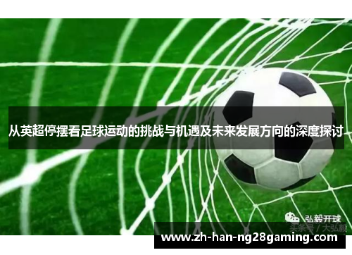 从英超停摆看足球运动的挑战与机遇及未来发展方向的深度探讨